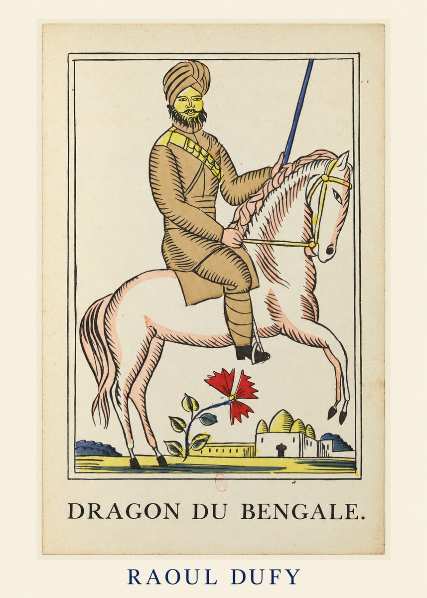 Raoul Dufy Dragon Du Bengale No3 - Poszter