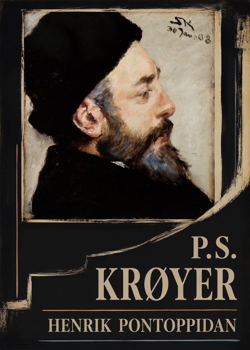 P.S. Krøyer Henrik Pontoppidan No3 - Poszter