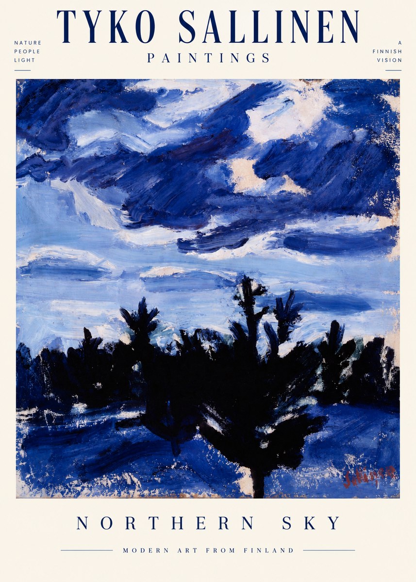 Tyko Sallinen Northern Sky No3 - Poszter