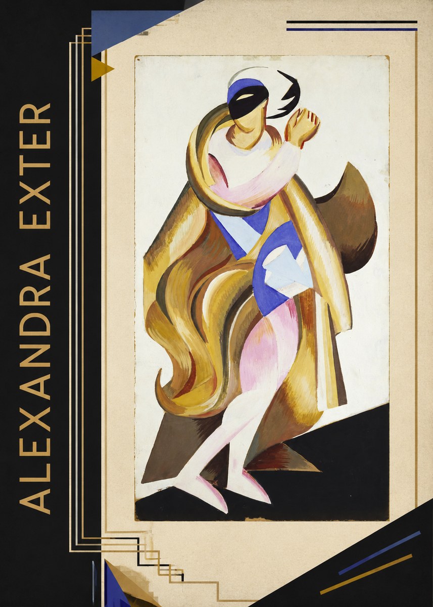 Alexandra Exter Art Deco Figure No2 - Poszter