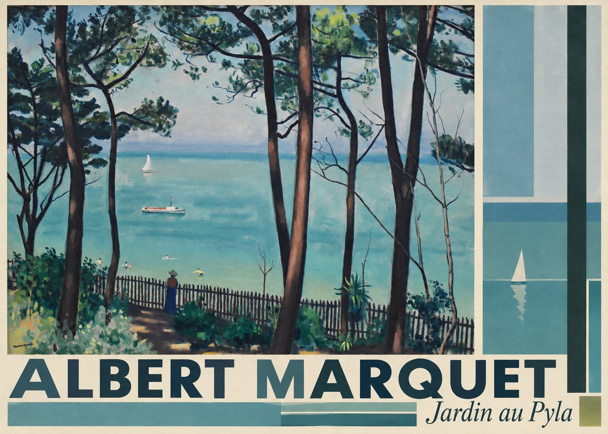 Albert Marquet Jardin Au Pyla No5 - Poszter