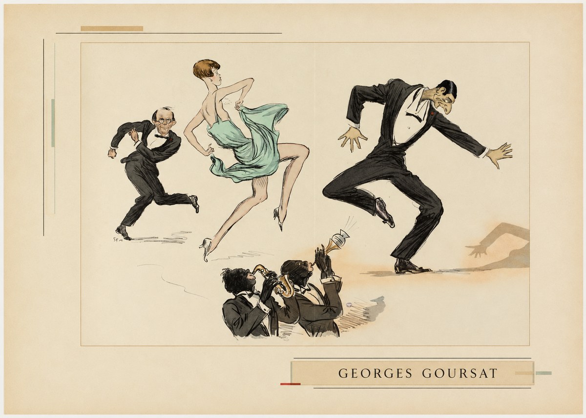 Georges Goursat Georges Goursat III No4 - Poszter