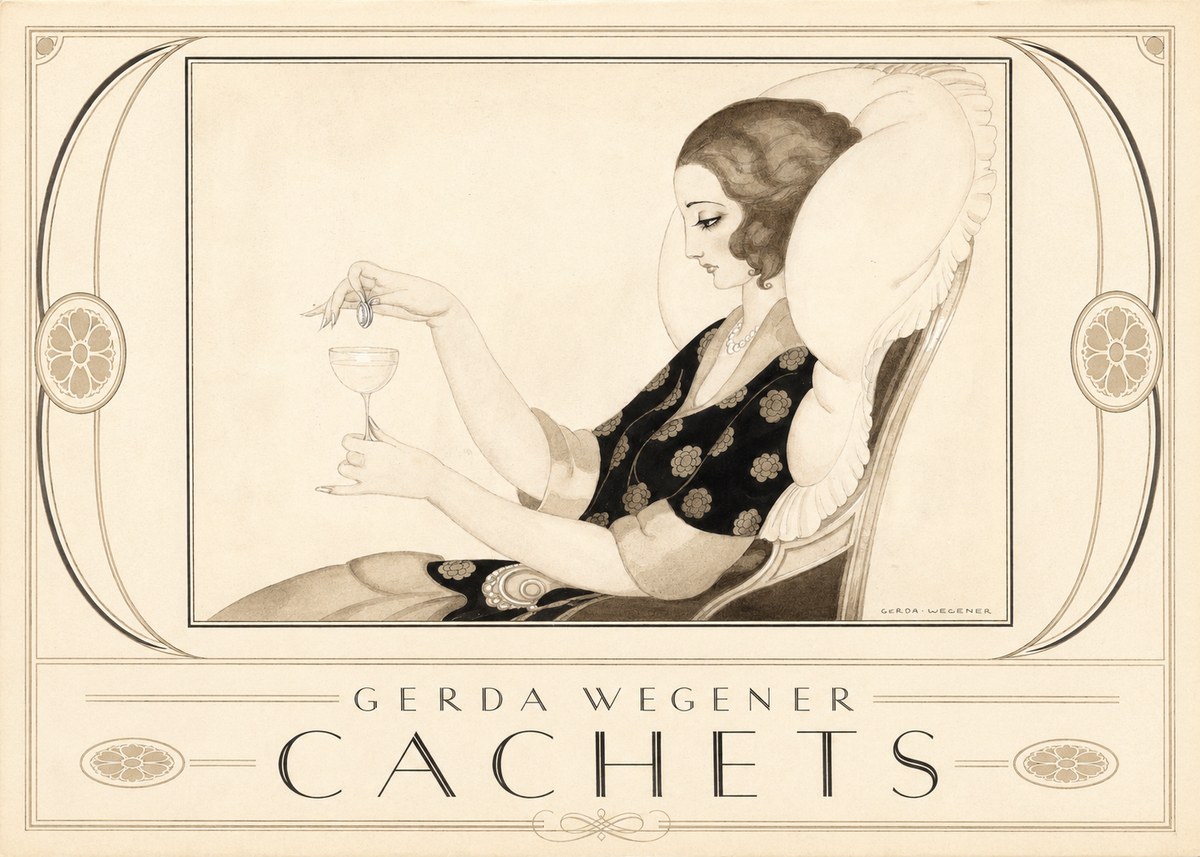 Gerda Wegener Cachets No1 - Poszter