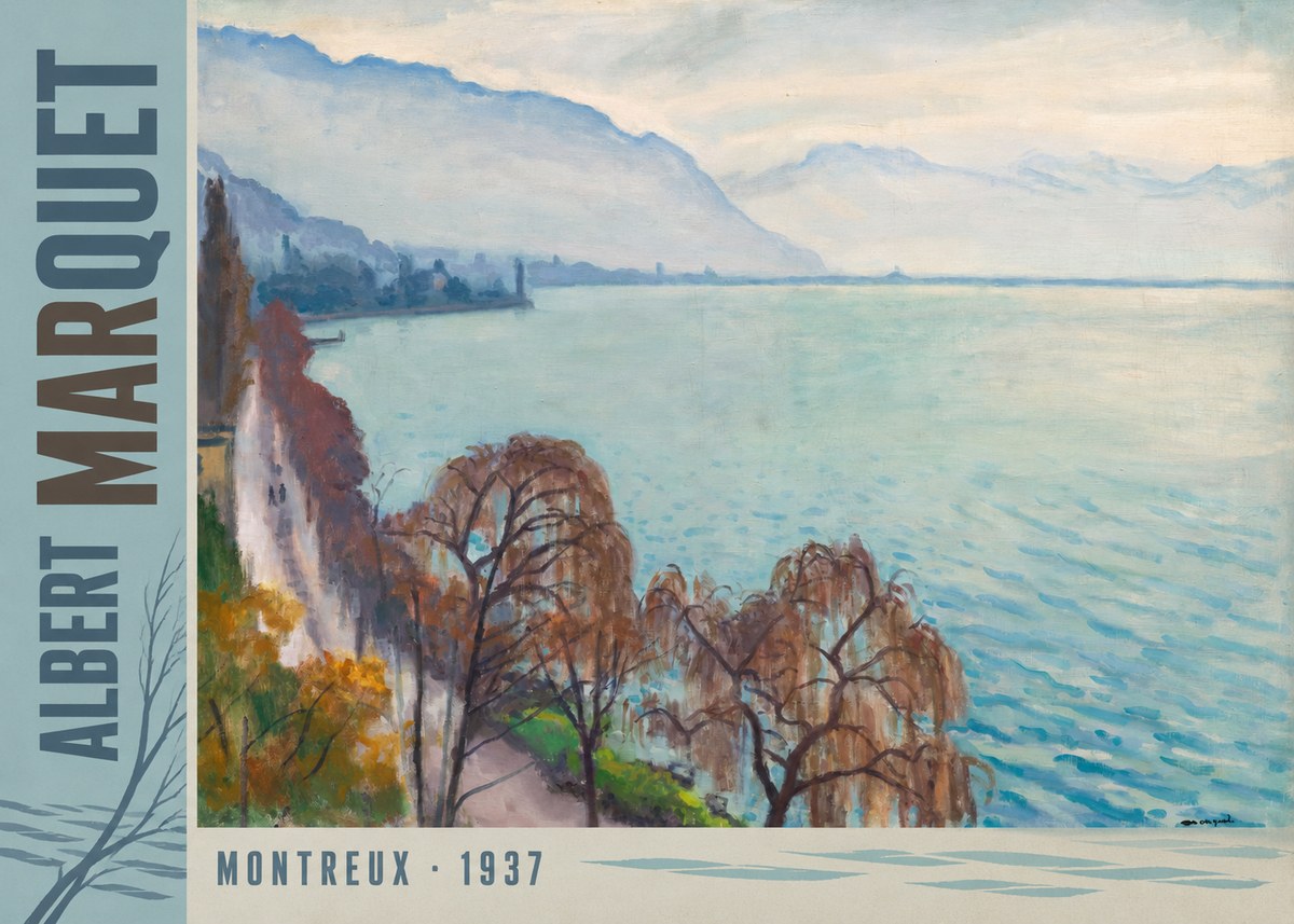 Albert Marquet Montreux No2 - Poszter