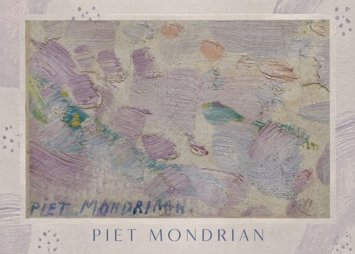 Piet Mondrian Abstract Composition No1 - Poszter