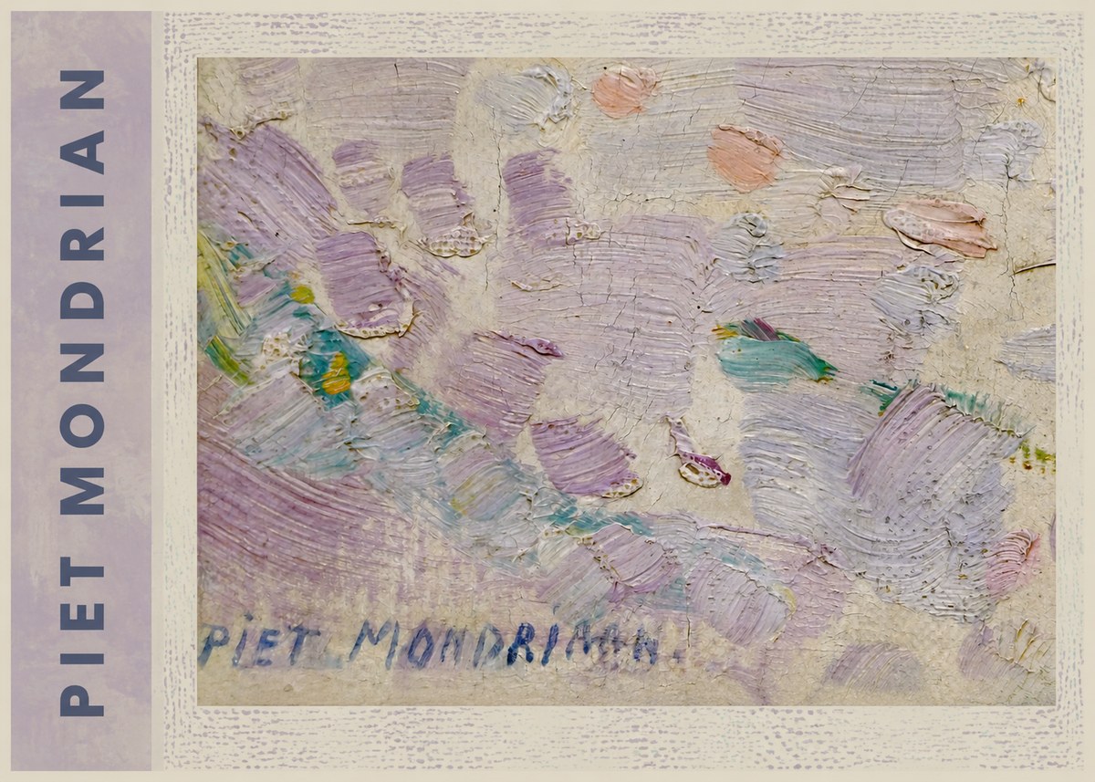 Piet Mondrian Abstract Composition No2 - Poszter