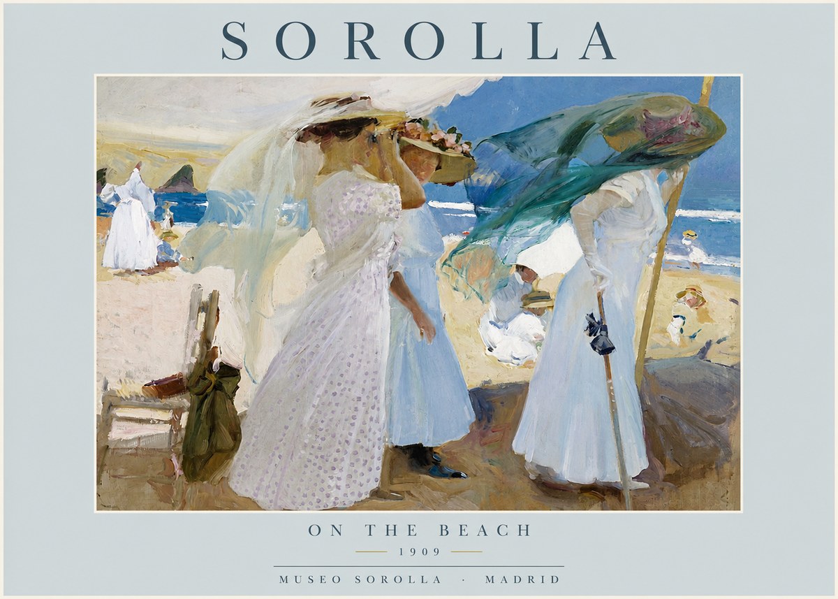 Sorolla On the Beach No2 - Poszter