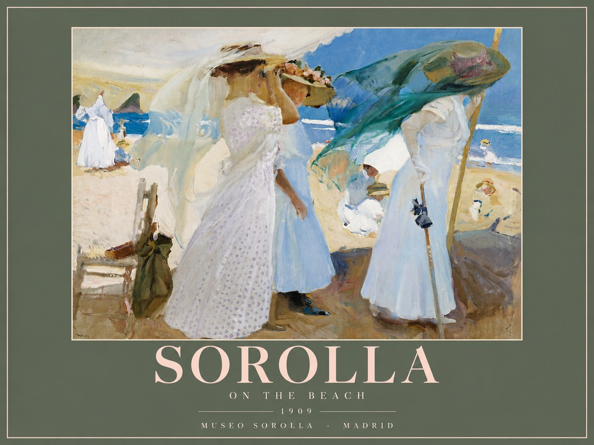 Sorolla On the Beach No4 - Poszter