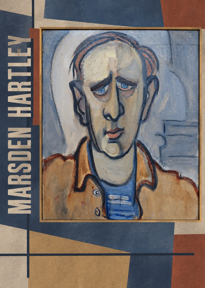 Marsden Hartley Portrait of a German Officer II No2 - Poszter