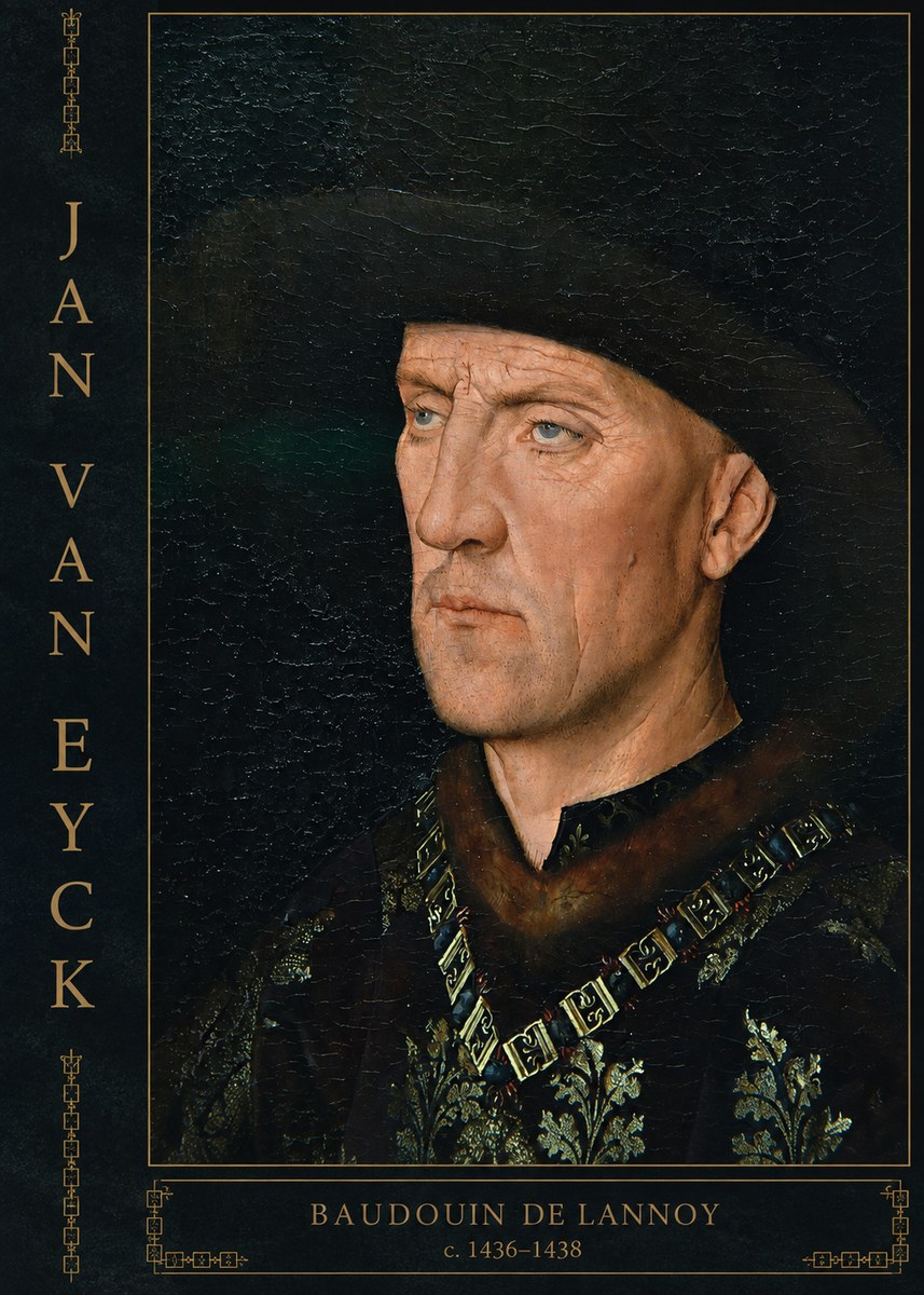 Jan van Eyck Baudouin De Lannoy No2 - Poszter