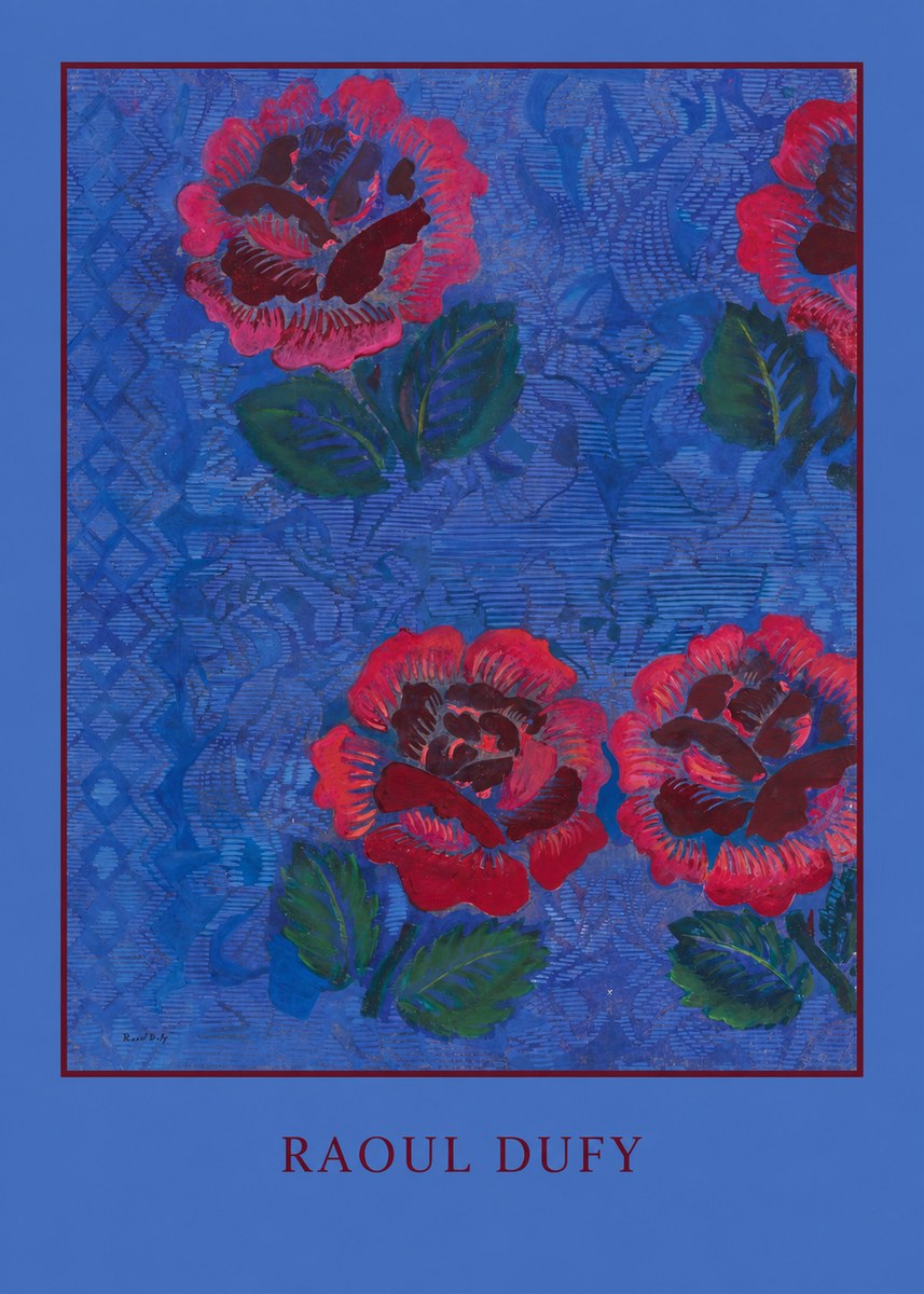 Raoul Dufy Roses No4 - Poszter