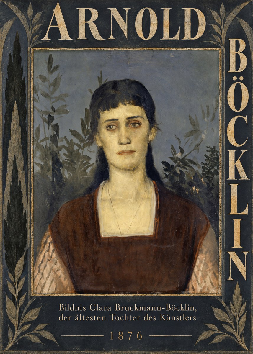Arnold Böcklin Bildnis Clara Bruckmann-böcklin, Der Ältesten Tochter Des Künstlers No6 - Poszter