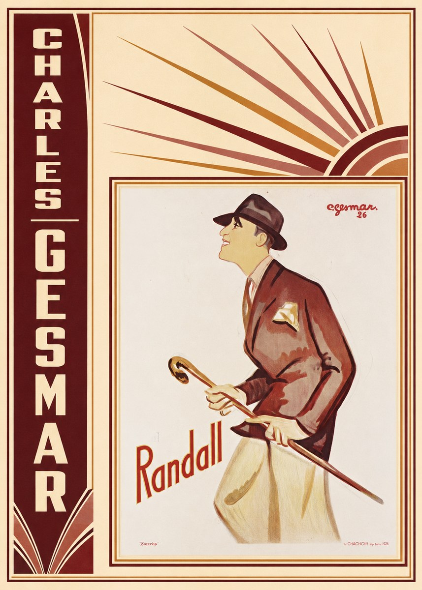 Charles Gesmar Randall II No3 - Poszter
