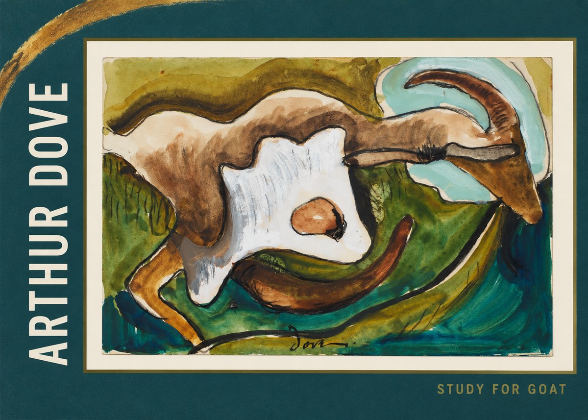 Arthur Dove Study for Goat No2 - Poszter