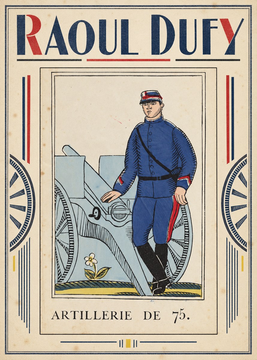 Raoul Dufy Artillerie De 75. No1 - Poszter
