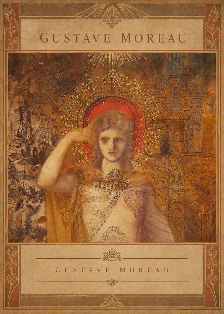 Gustave Moreau The Messenger No2 - Poszter
