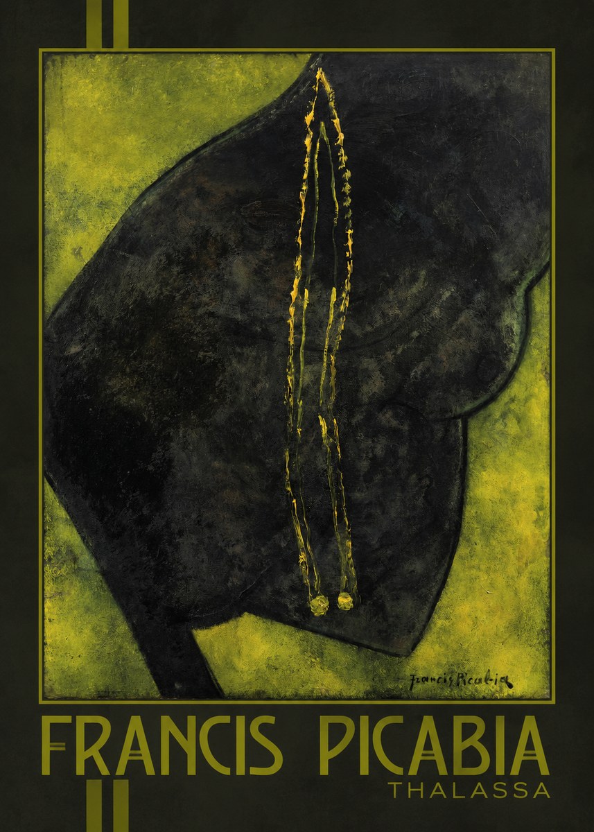 Francis Picabia Thalassa No1 - Poszter