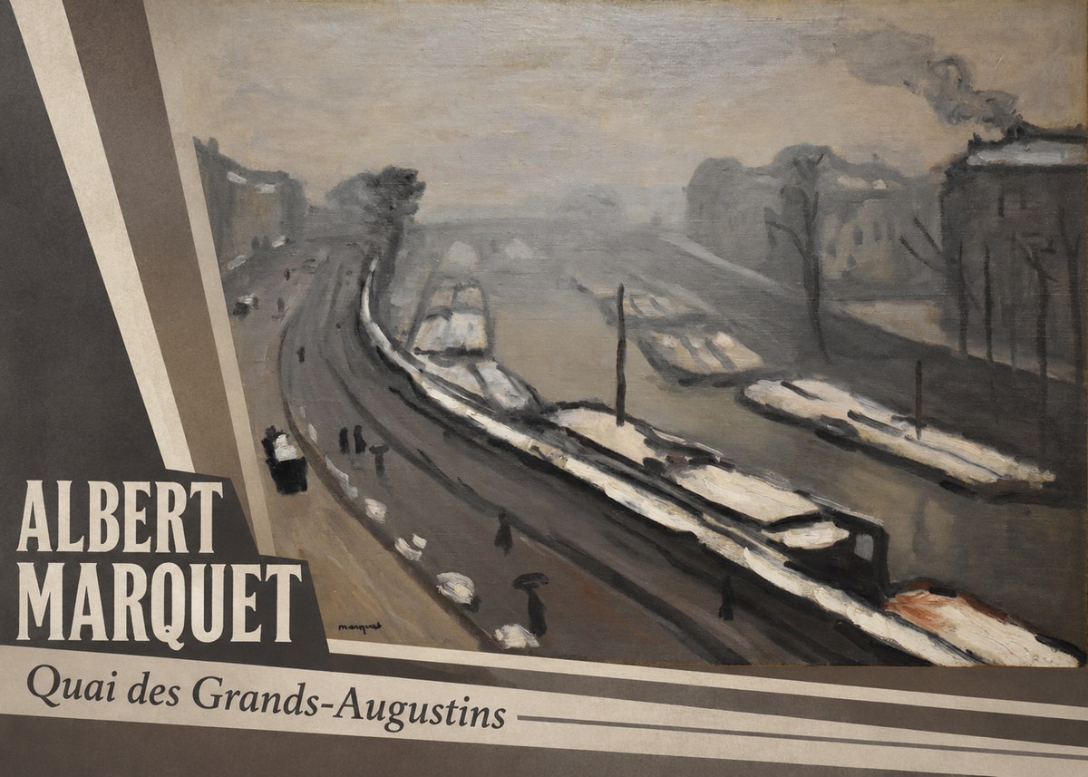 Albert Marquet Quai Des Grands-augustins No4 - Poszter