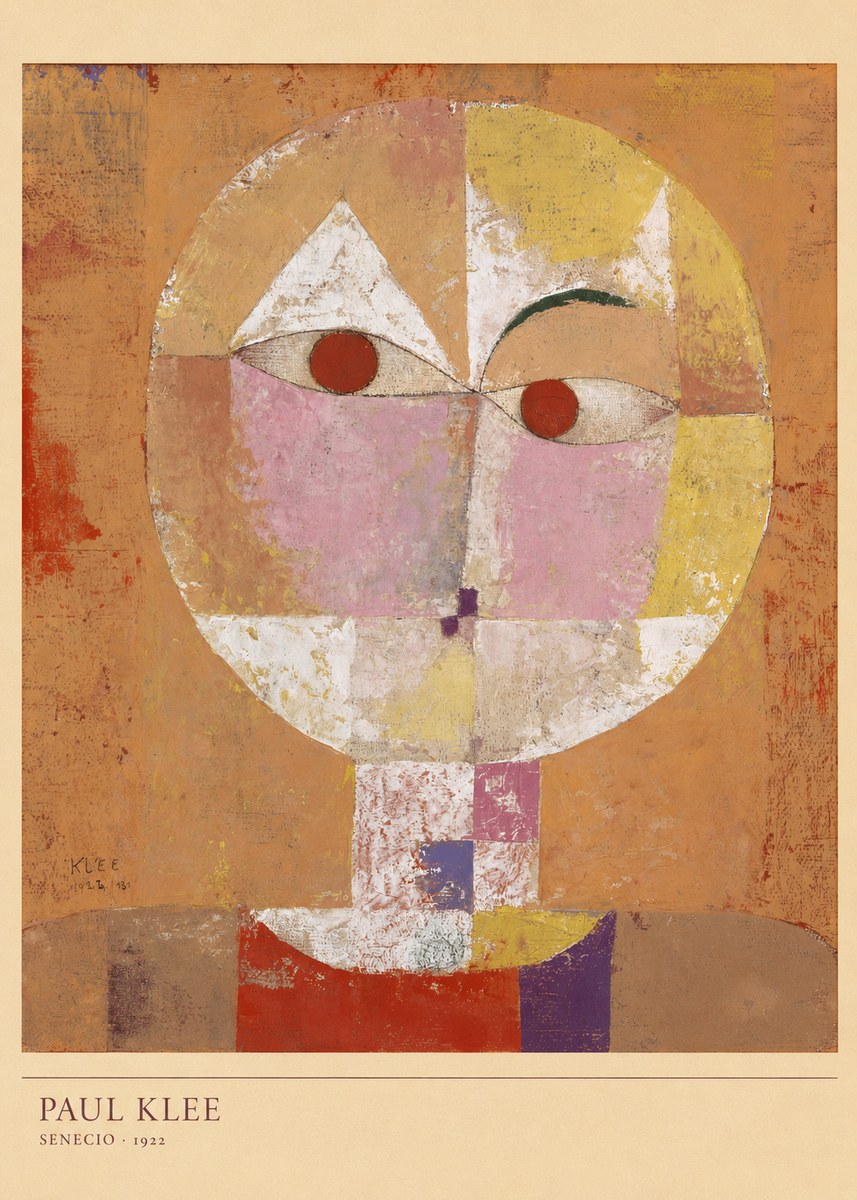 Paul Klee Senecio No6 - Poszter