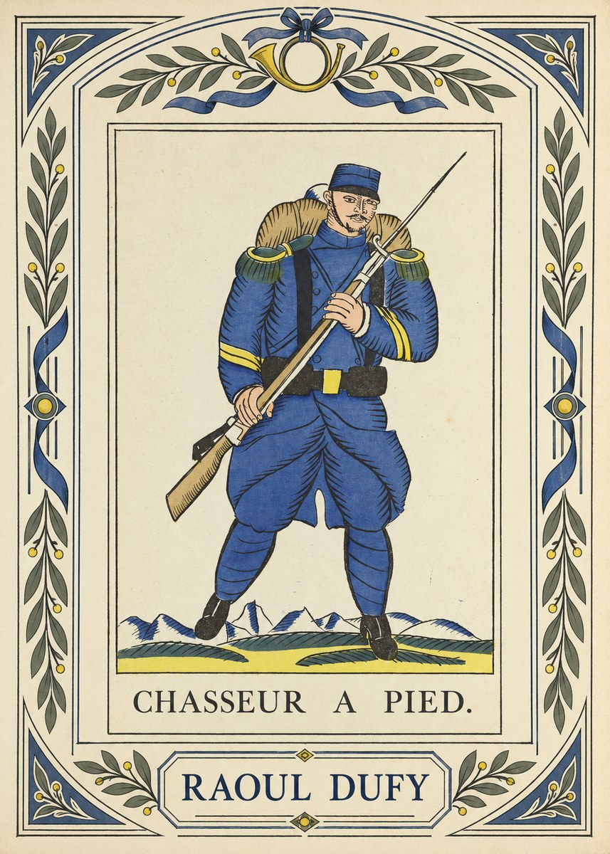 Raoul Dufy Chasseur a Pied. No3 - Poszter