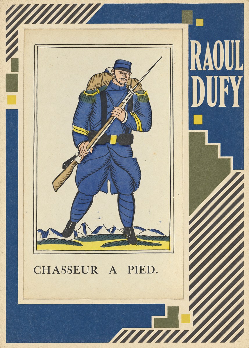 Raoul Dufy Chasseur a Pied. No5 - Poszter