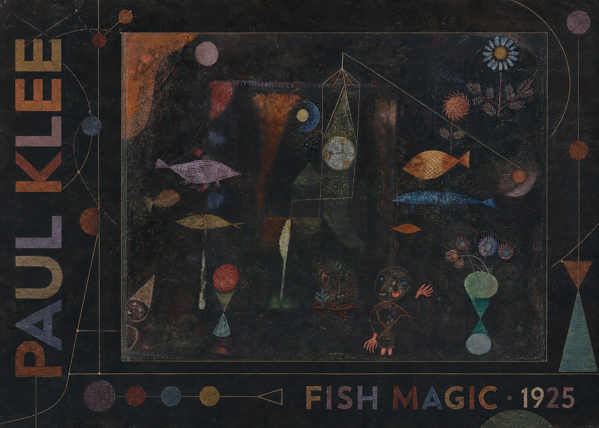 Paul Klee Fish Magic I No6 - Poszter