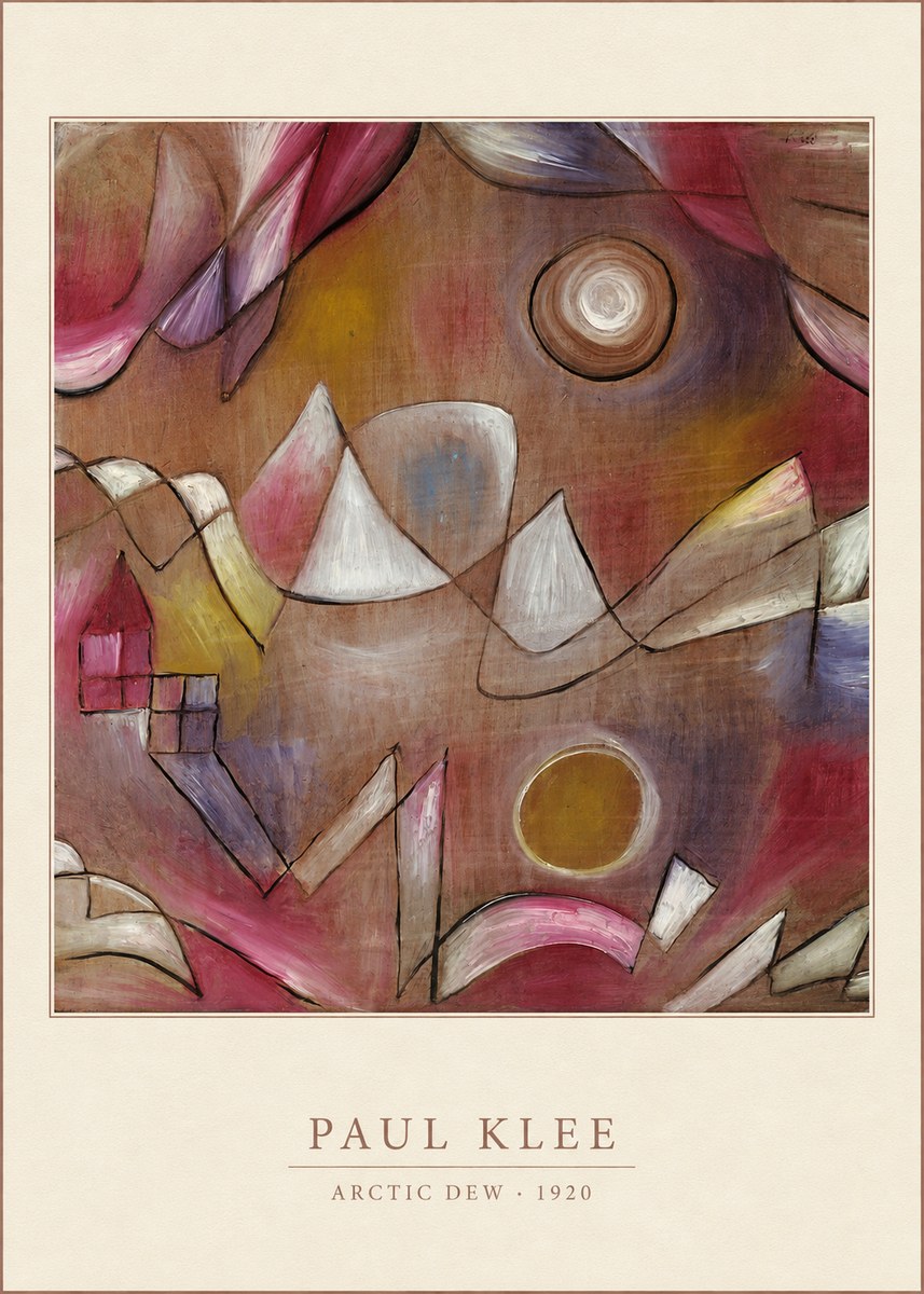 Paul Klee Arctic Dew No4 - Poszter