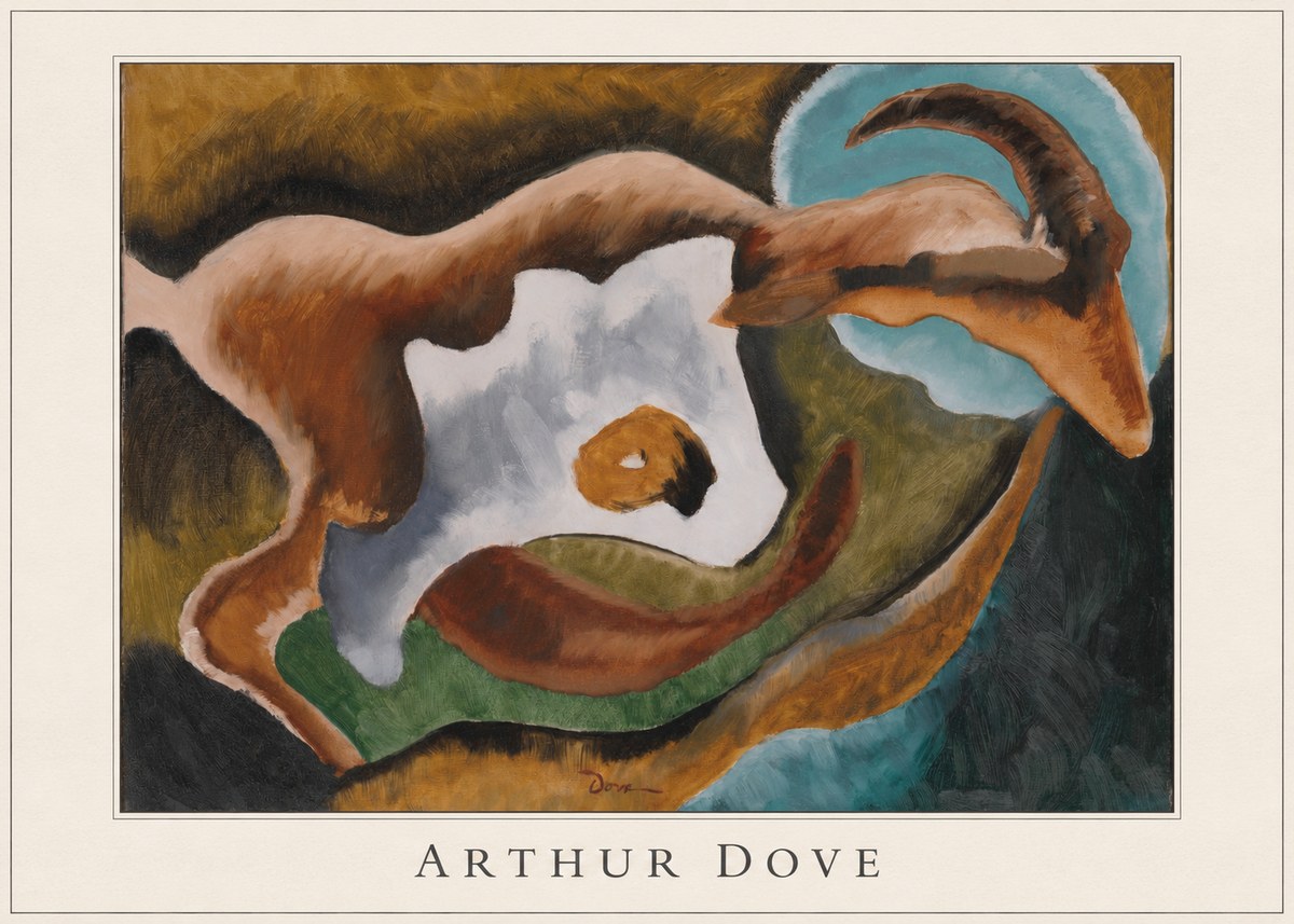 Arthur Dove Goat No3 - Poszter