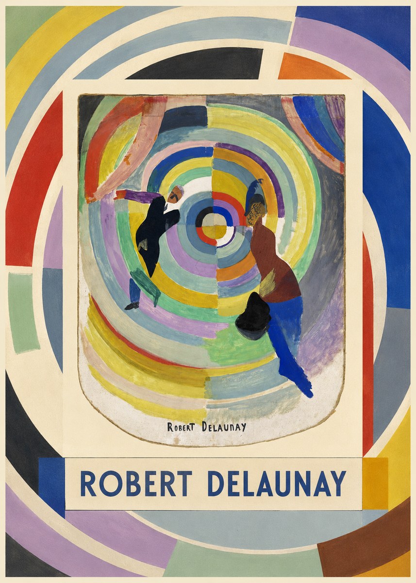 Robert Delaunay Robert Delaunay IV No1 - Poszter