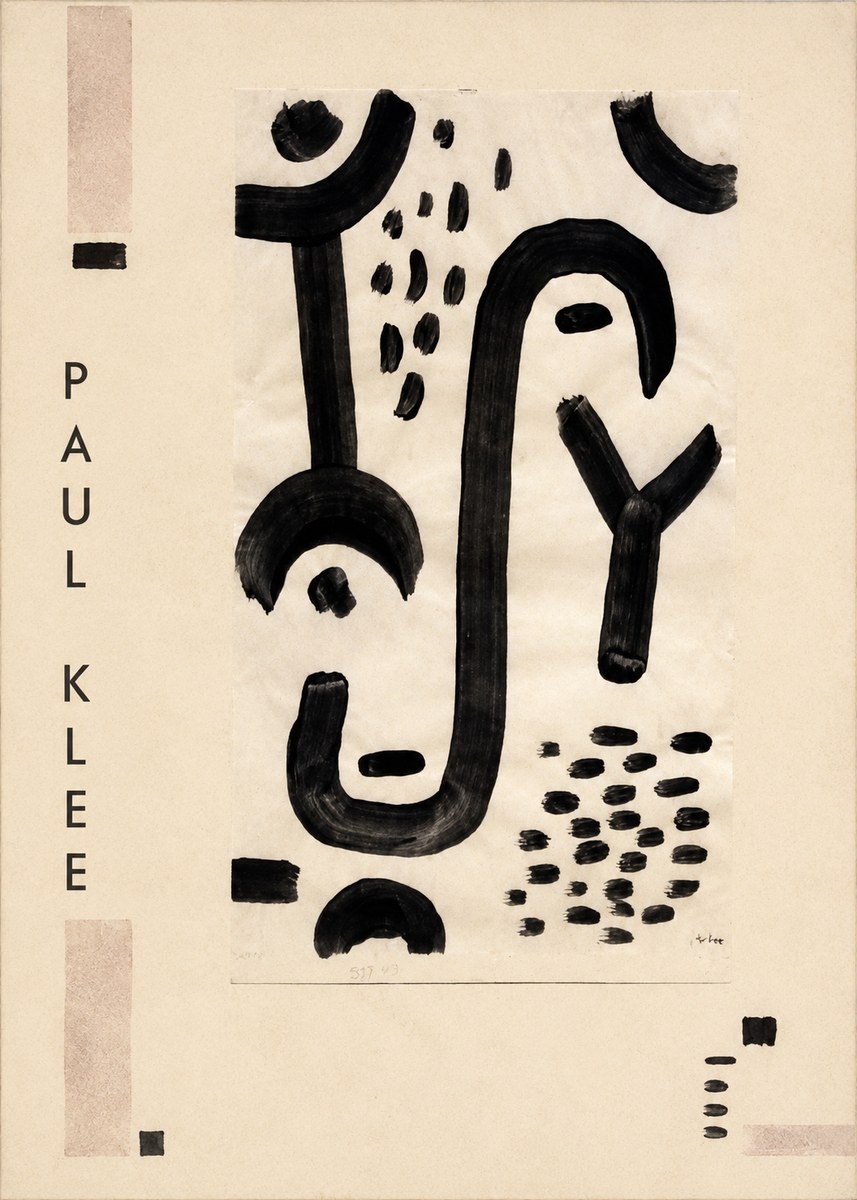Paul Klee Face of the Goddess No2 - Poszter