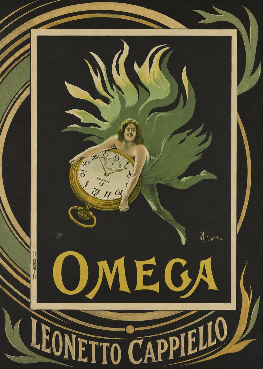 Leonetto Cappiello Omega No4 - Poszter