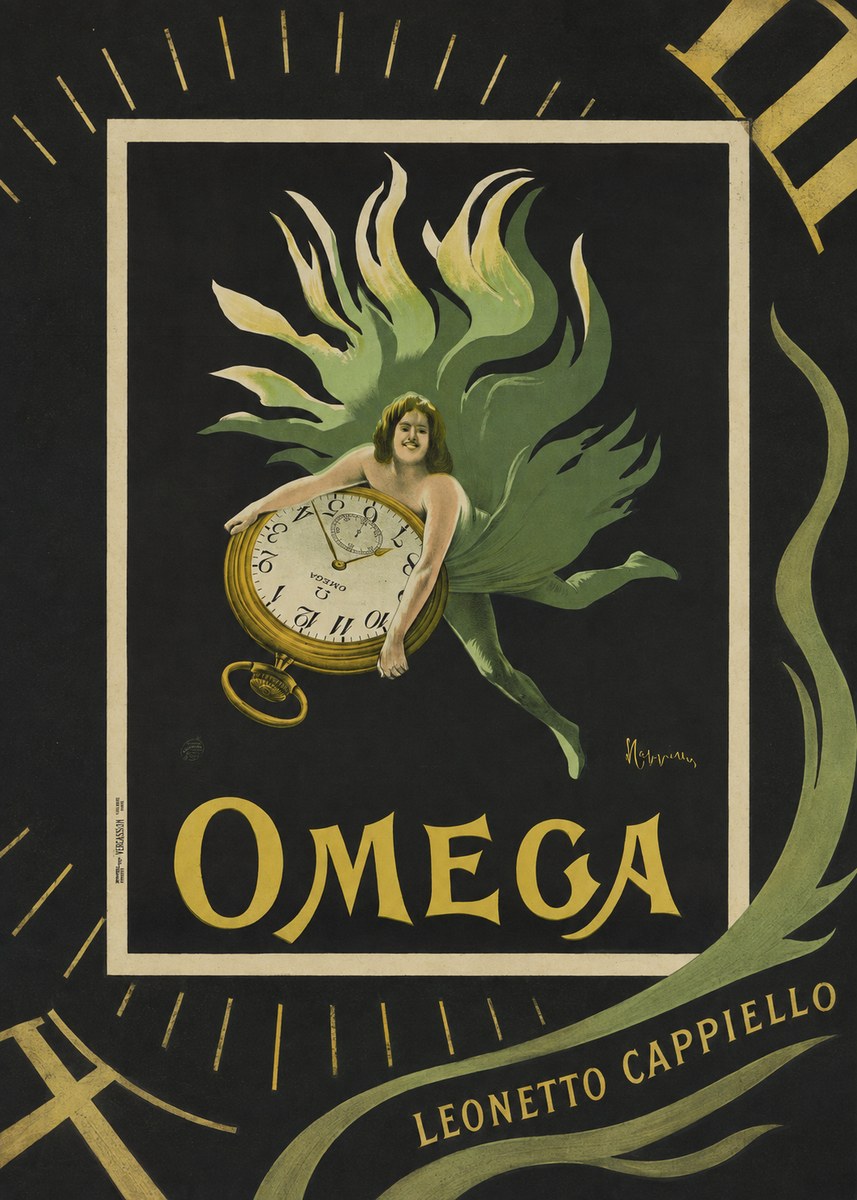 Leonetto Cappiello Omega No5 - Poszter