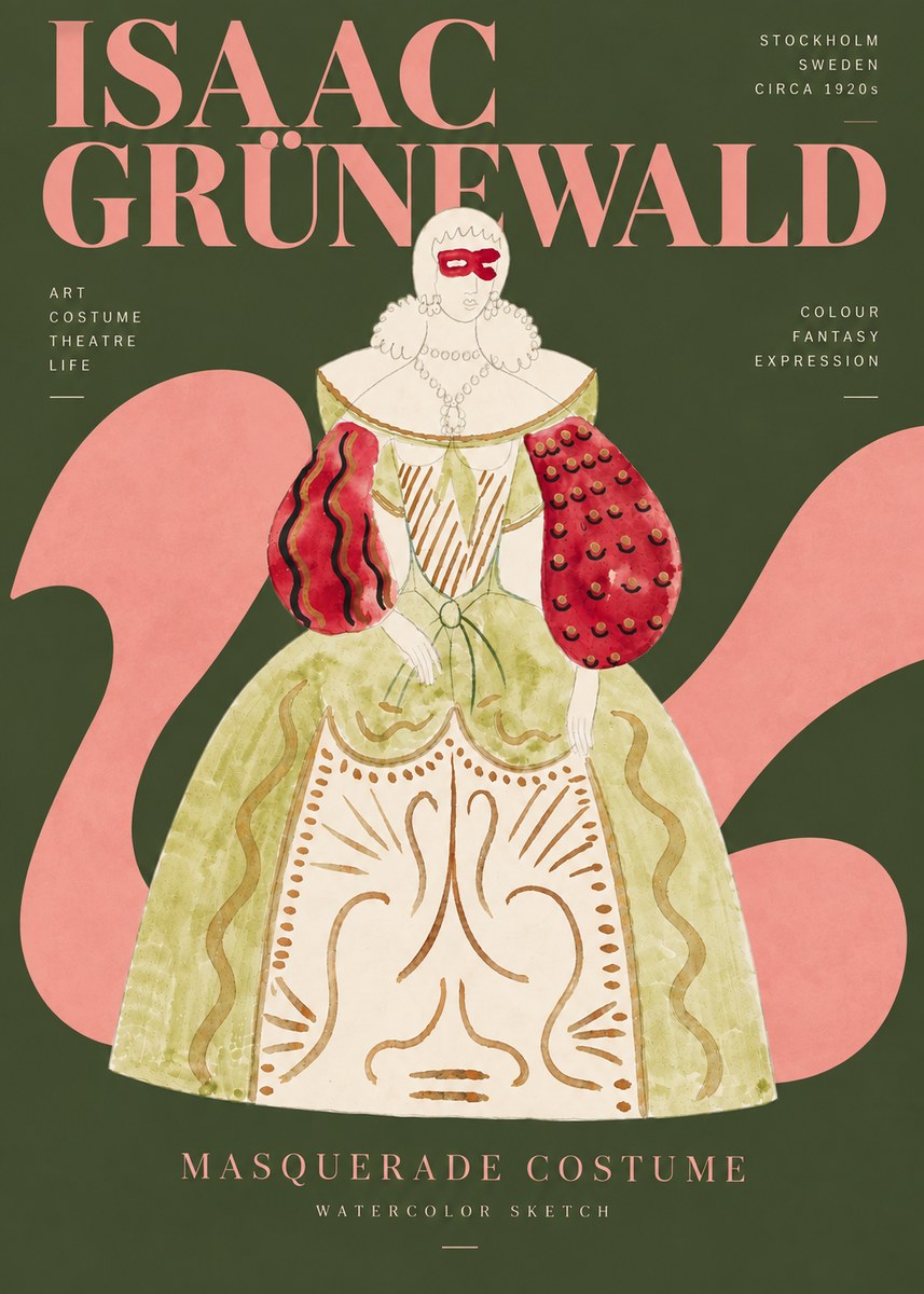 Isaac Grünewald Masquerade Costume No5 - Poszter