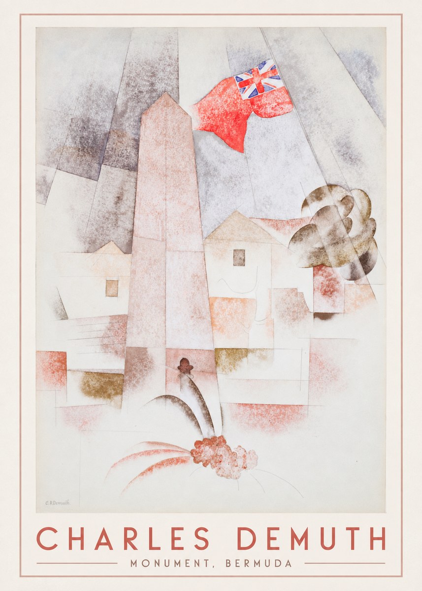 Charles Demuth Monument, Bermuda No1 - Poszter