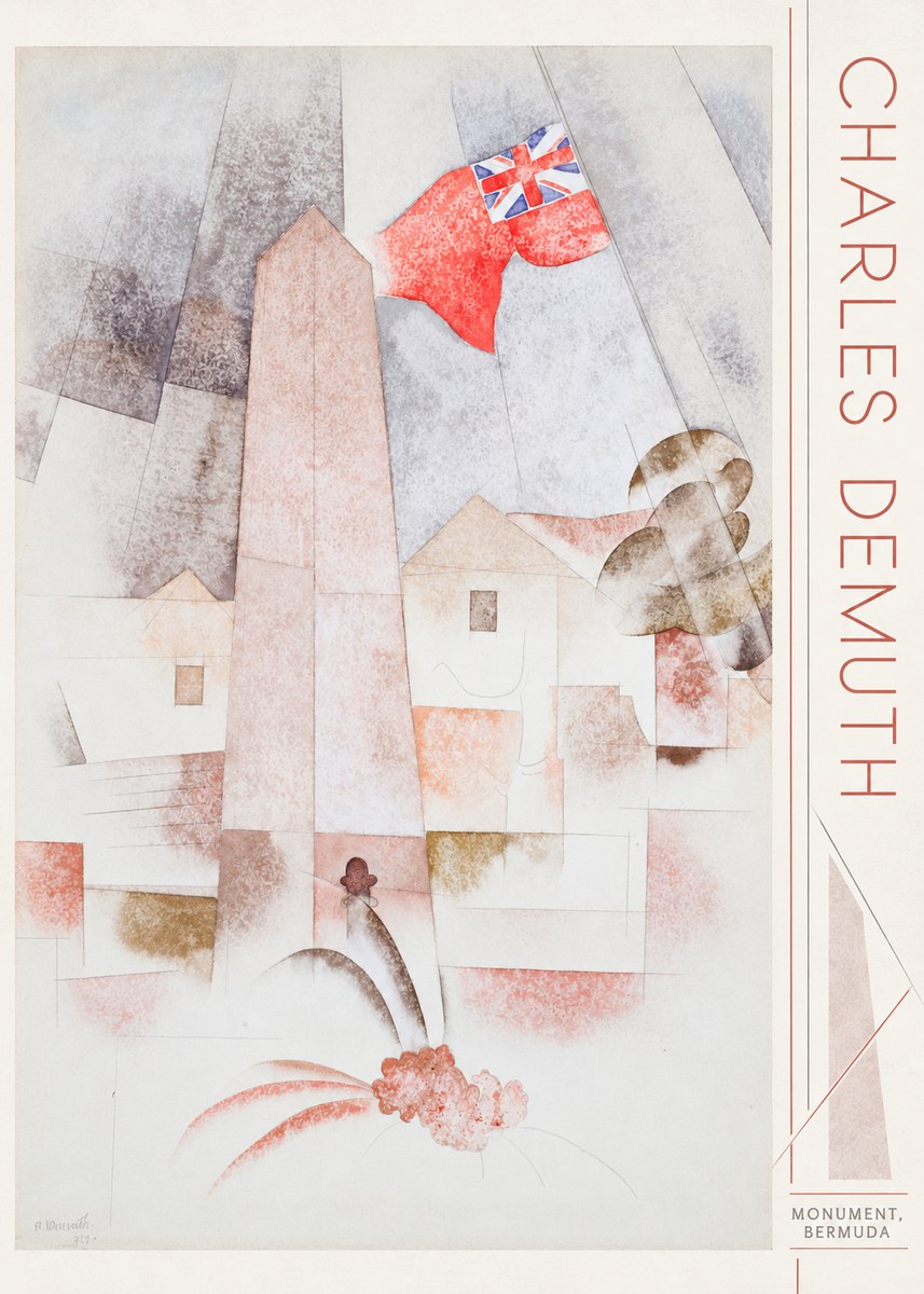 Charles Demuth Monument, Bermuda No2 - Poszter