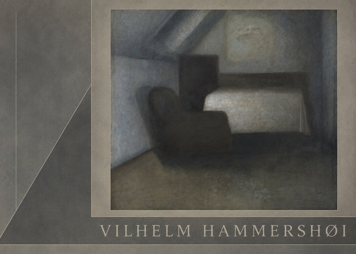 Vilhelm Hammershøi Interior, Strandgade 30 III No1 - Poszter