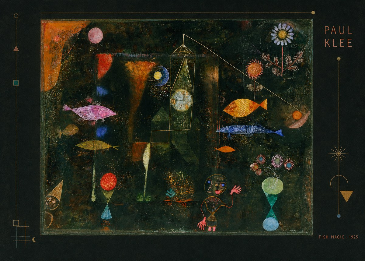 Paul Klee Fish Magic II No2 - Poszter