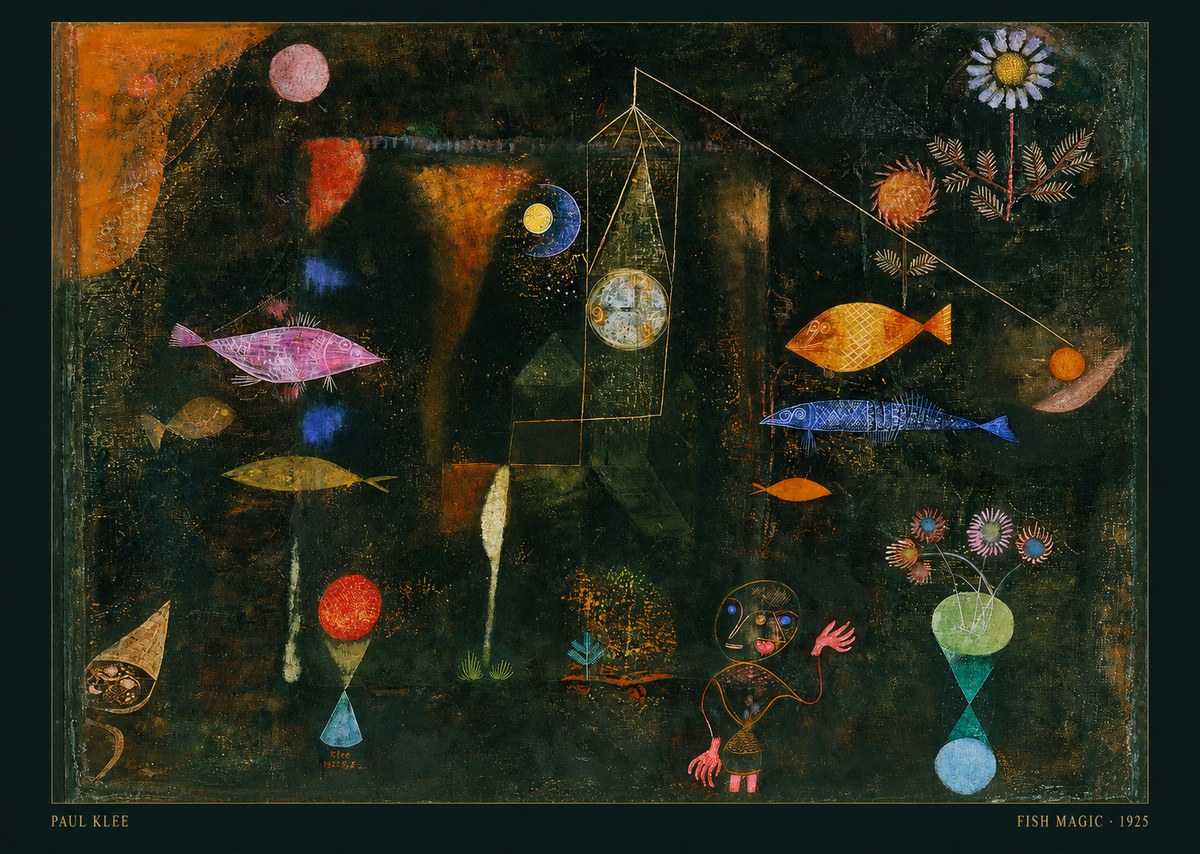 Paul Klee Fish Magic II No6 - Poszter