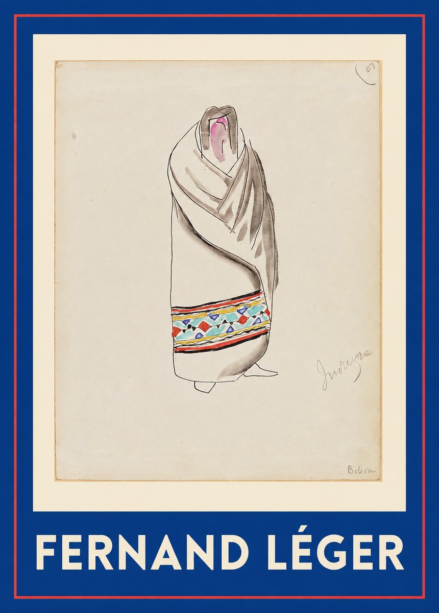 Fernand Léger Indiene, Bolivia No1 - Poszter
