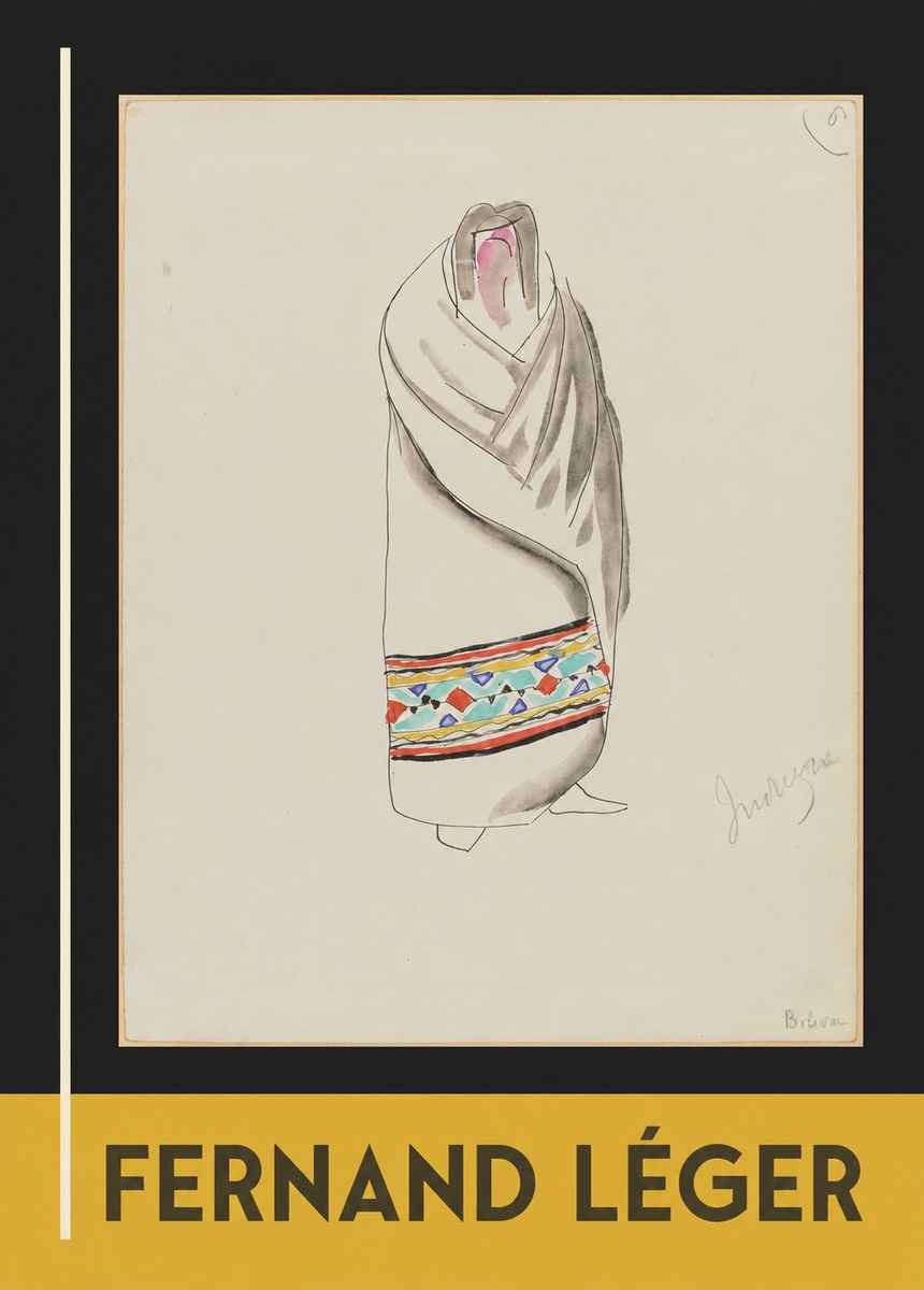 Fernand Léger Indiene, Bolivia No6 - Poszter