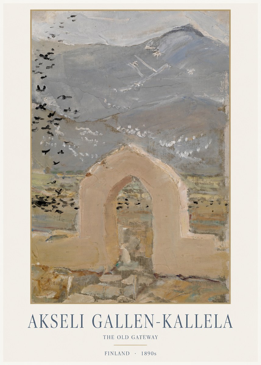 Akseli Gallen-Kallela The Arch No6 - Poszter