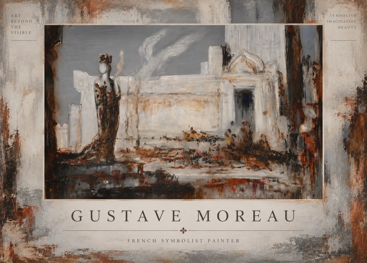Gustave Moreau Untitled I No5 - Poszter