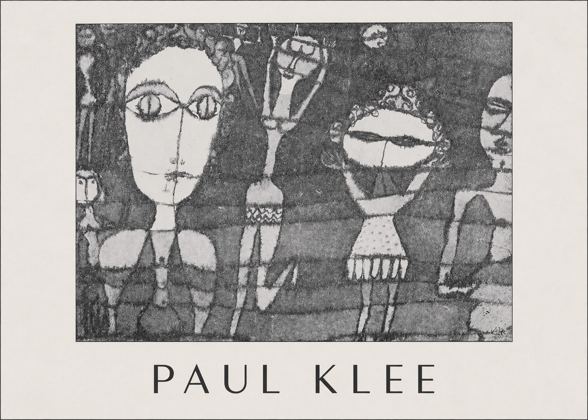 Paul Klee Specter of a Genius No1 - Poszter