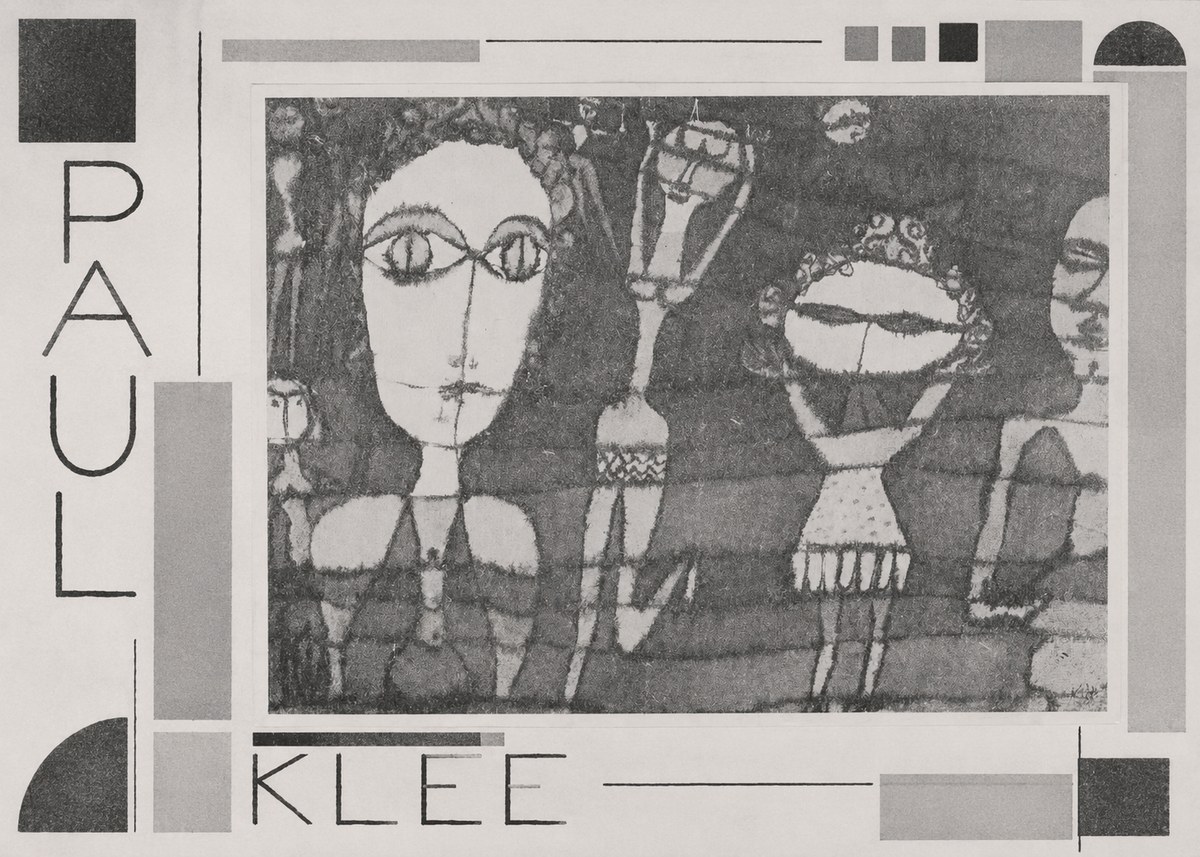 Paul Klee Specter of a Genius No2 - Poszter