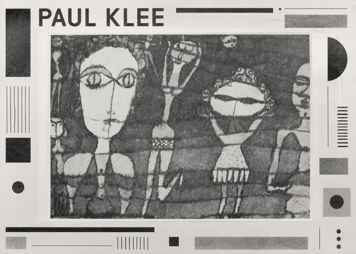 Paul Klee Specter of a Genius No3 - Poszter