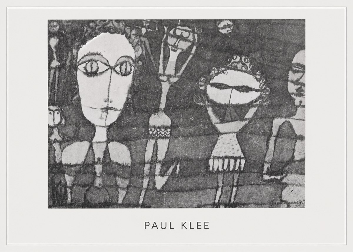 Paul Klee Specter of a Genius No5 - Poszter