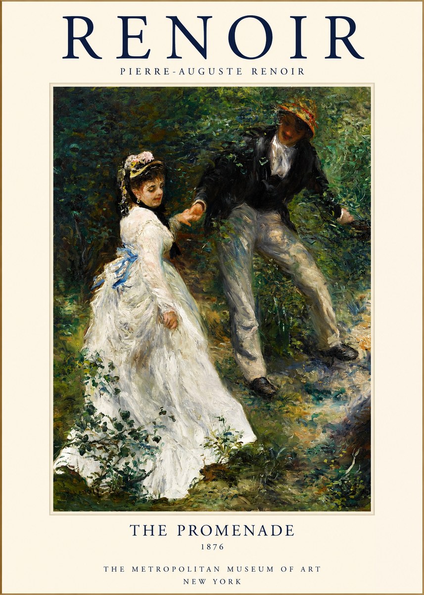 Renoir The Promenade No1 - Poszter