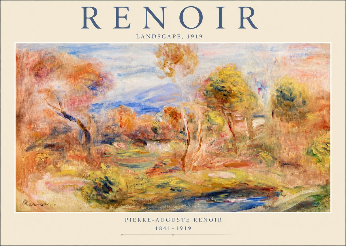 Renoir Landscape No2 - Poszter