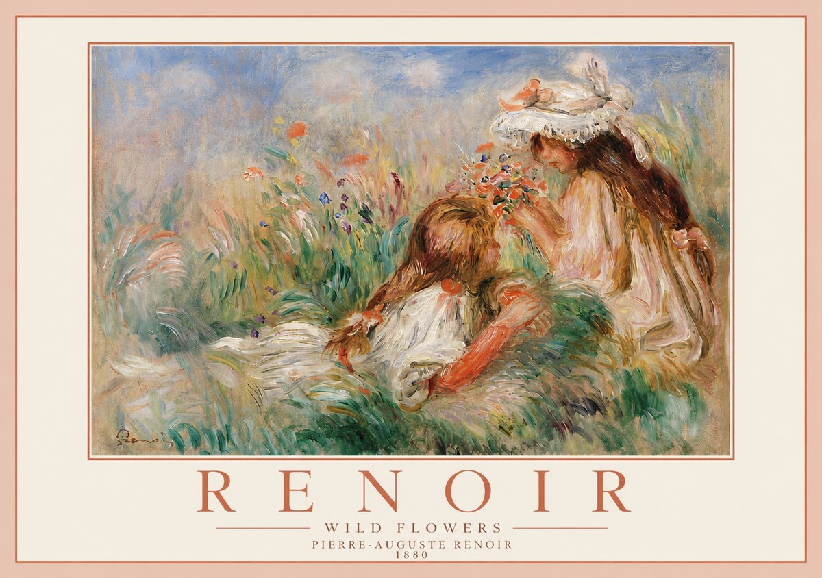 Renoir Wild Flowers No4 - Poszter