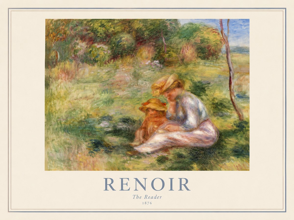 Renoir The Reader I No1 - Poszter